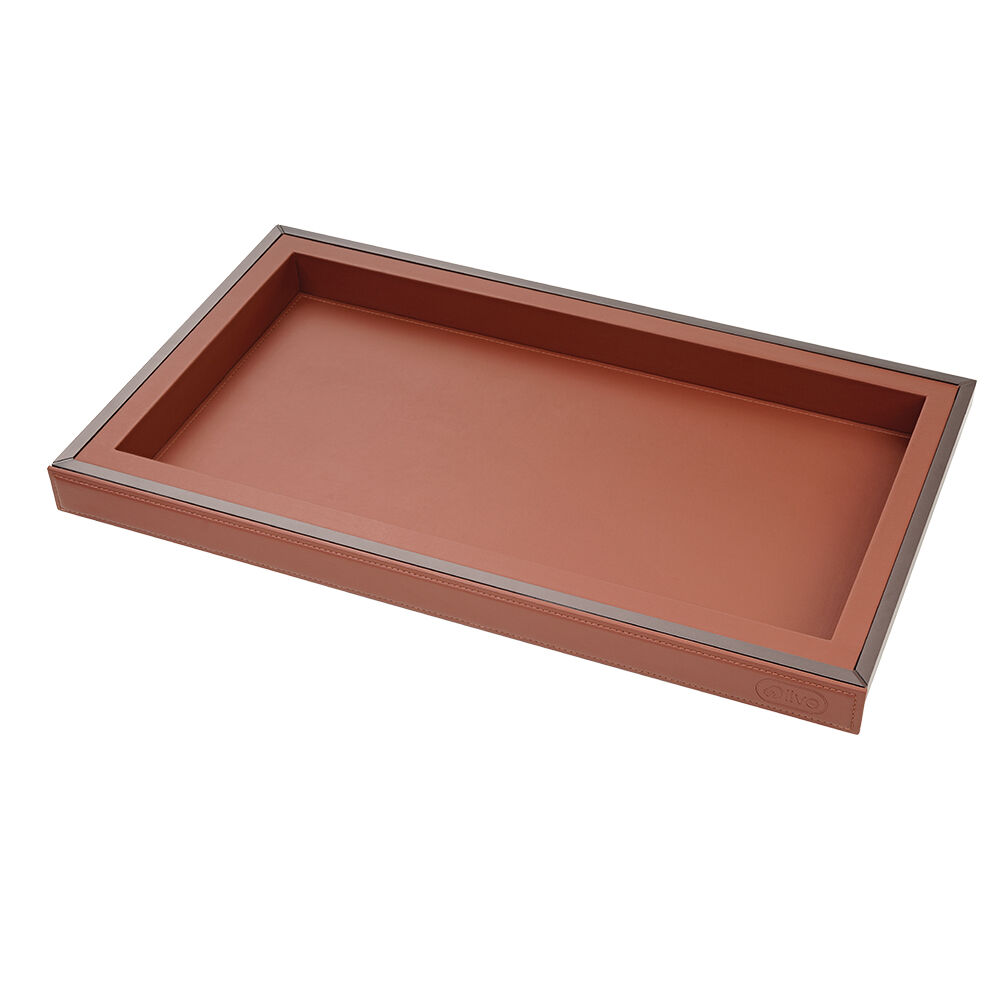 Leather Basket H-65mm