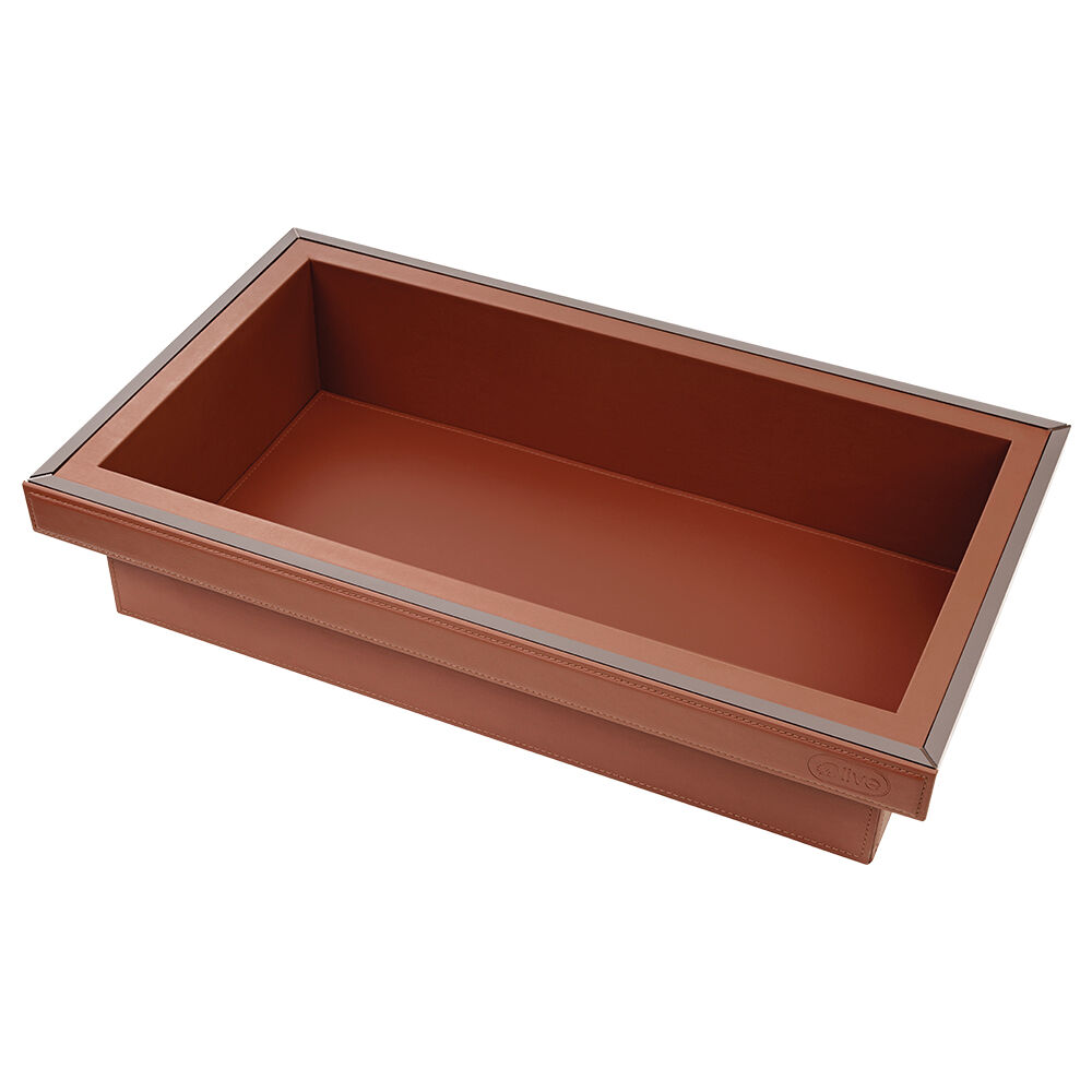 Leather Basket H-175mm
