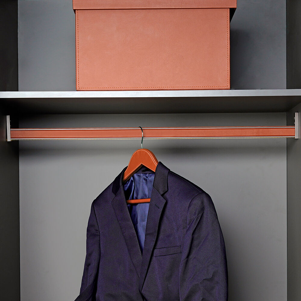 Leather Hanger Rod With Bracket